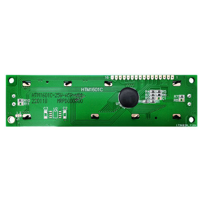 MCU Arayüzü HTM1601C ile Tek Renkli Karakter LCD Modülü 1X16