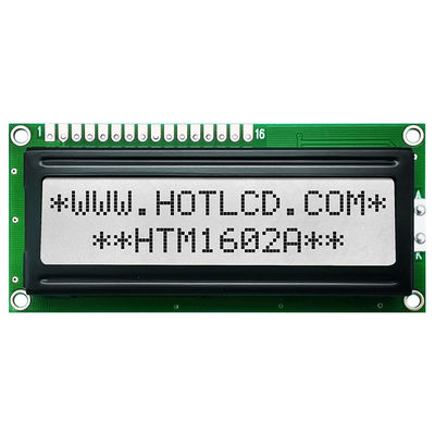 16x2 16PIN Karakter LCD Modülü Orta STN Sarı Yeşil HTM1602A