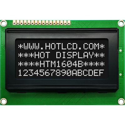 Beyaz Yan Aydınlatmalı COB 16X4 Karakter LCD Modülü LCD HTM1604B