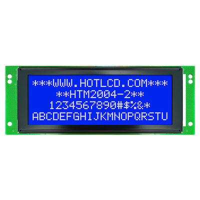 Yan Beyaz Arkadan Aydınlatmalı Dayanıklı 4X20 Karakter LCD Modülü HTM2004-2