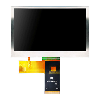 4,3 İnç 480x272 MCU Geniş Sıcaklık LCD IPS Ekran Modülü