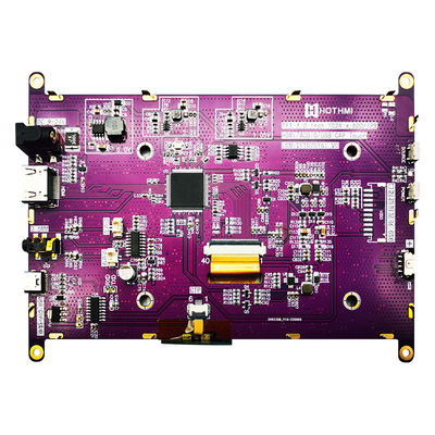 Ahududu Kullanımı Pcap Monitör için HDMI Sinyali TFT Ekran 1024x600 için 7 İnç