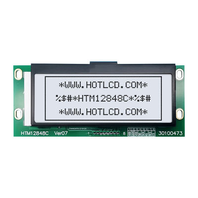 SPI Arabirimli 128x48 Matrix Grafik LCD Modülü HTM12848C