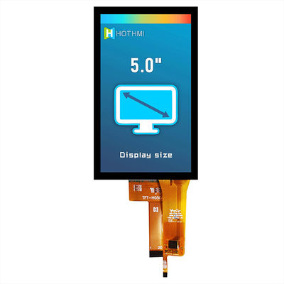 480x854 Dikey MIPI LCD Panel Çok Amaçlı TFT Ekran 5 İnç Pcap Monitör