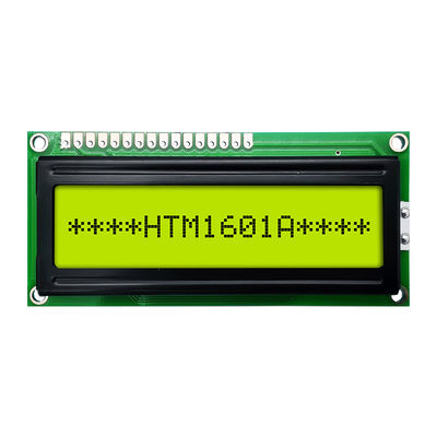 59.46x5.96mm 16x1 Karakter Beyaz Aydınlatmalı LCD Ekran HTM-1601A