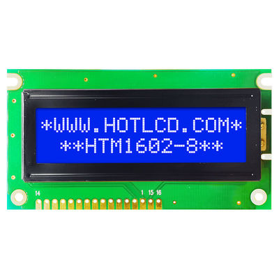 Yeşil Aydınlatmalı 2X16 LCM Karakter LCD Modülü HTM1602-8