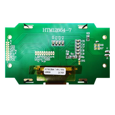 128X64 SPI Grafik LCD Modülü ST7565R Beyaz Yan Aydınlatmalı HTM12864-7