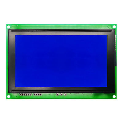 128X64 Grafik LCD Modülü STN Beyaz Yan Arkadan Aydınlatmalı Gri Ekran