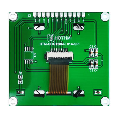 Enstrümantasyon için 128X64 SPI ST7567 FSTN Grafik LCD Modülü Geniş Sıcaklık