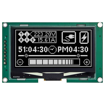 2,42&quot; İnç 128x64 COG SSD1309 OLED Ekran Modülü, Ekipman Kontrollü+PCB+Çerçeveli