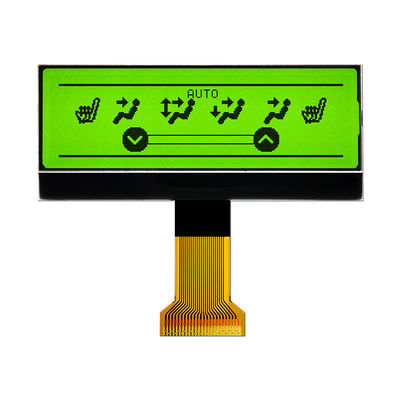 240x64 COG LCD Grafik Ekran Modülü ST75256 Sarı Yeşil Tamamen Şeffaf