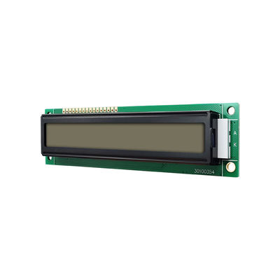 1X16 Karakter LCD Ekranı FSTN+ Beyaz Arduino ile Gri Arkaplan