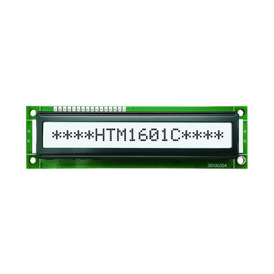 1X16 Karakter LCD Ekranı FSTN+ Beyaz Arduino ile Gri Arkaplan